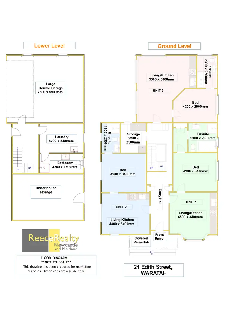 Floorplan of Homely house listing, 21 Edith Street, Waratah NSW 2298