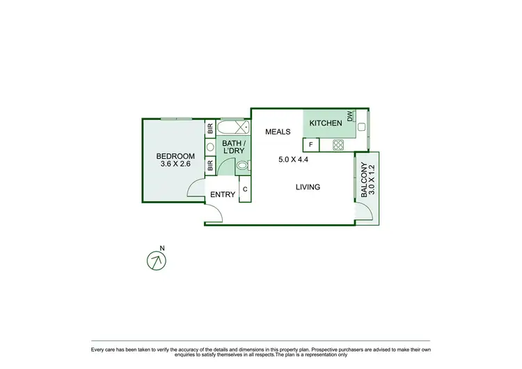 Floorplan of Homely apartment listing, 1/55 Northcote Road, Armadale VIC 3143