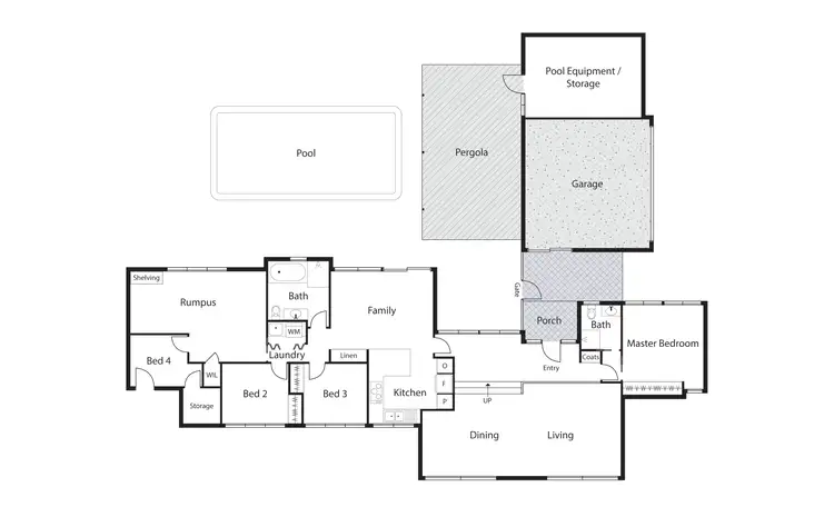 Floorplan of Homely house listing, 18 Mules Place, Macarthur ACT 2904