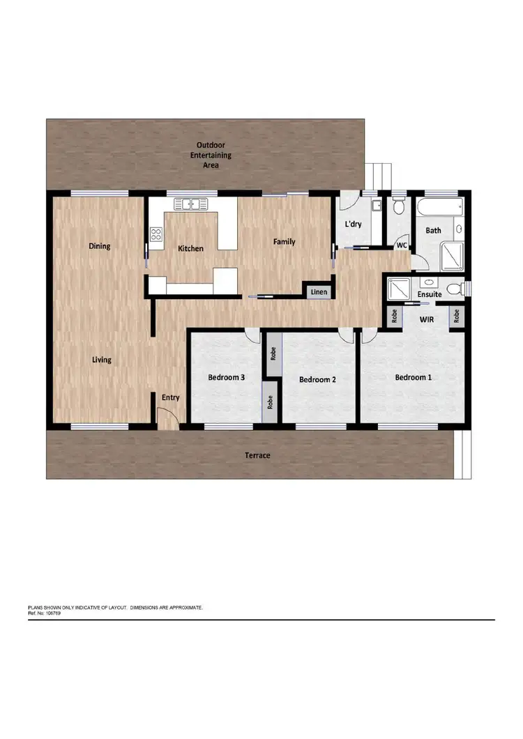 Floorplan of Homely house listing, 32 Beattie Crescent, Richardson ACT 2905