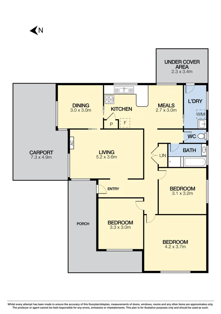 Floorplan of Homely house listing, 8 Hogan Street, Deer Park VIC 3023