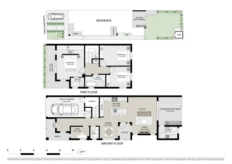 Floorplan of Homely semi-detached listing, 34 Donald Street, Picnic Point NSW 2213