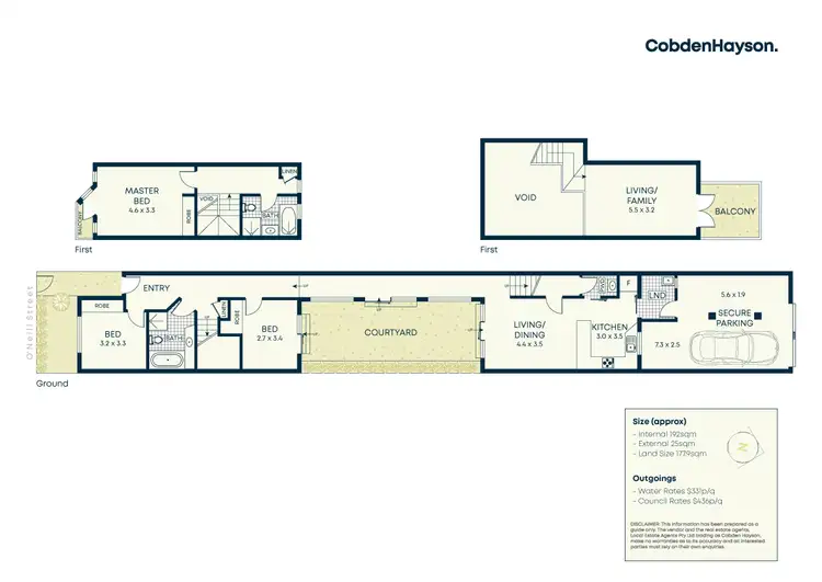 Floorplan of Homely house listing, 60 O'Neill Street, Lilyfield NSW 2040
