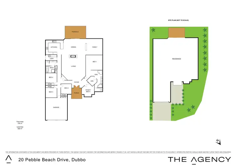 Floorplan of Homely house listing, 20 Pebble Beach Drive, Dubbo NSW 2830
