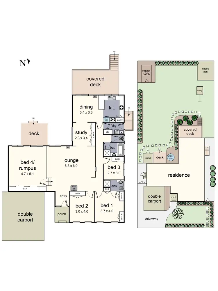 Floorplan of Homely house listing, 3 Wheeler Street, Coldstream VIC 3770