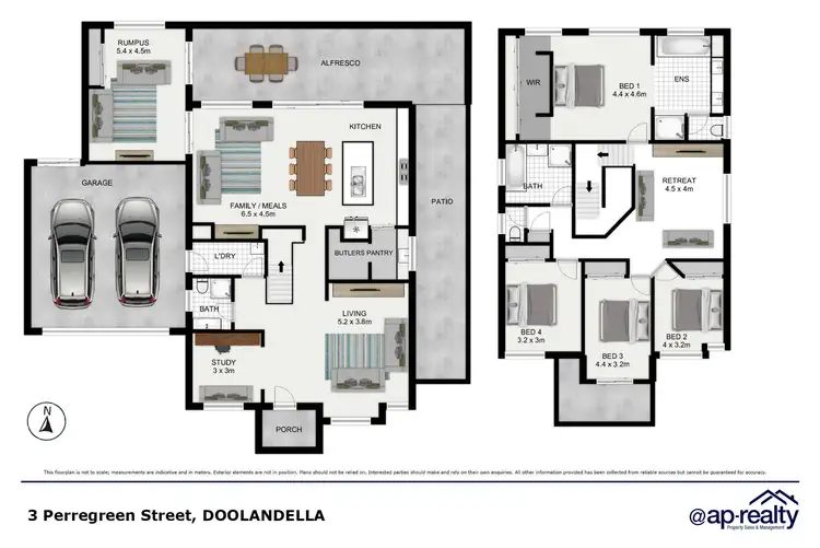 Floorplan of Homely house listing, 3 Perregreen Street, Doolandella QLD 4077