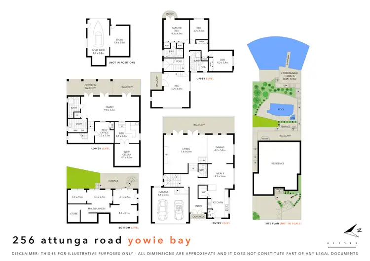 Floorplan of Homely house listing, 256 Attunga Road, Yowie Bay NSW 2228