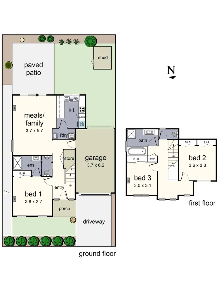 Floorplan of Homely house listing, 2B Belmont Road West, Croydon South VIC 3136