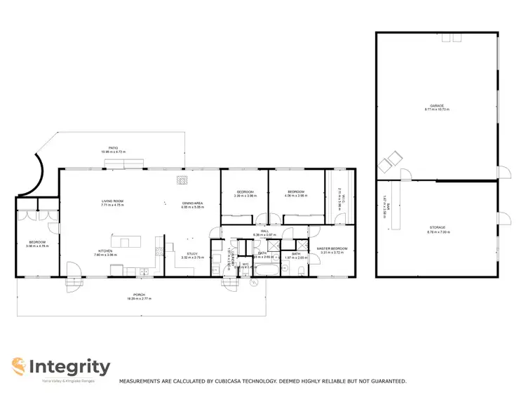 Floorplan of Homely house listing, 200 Whittlesea-Kinglake Road, Kinglake Central VIC 3757