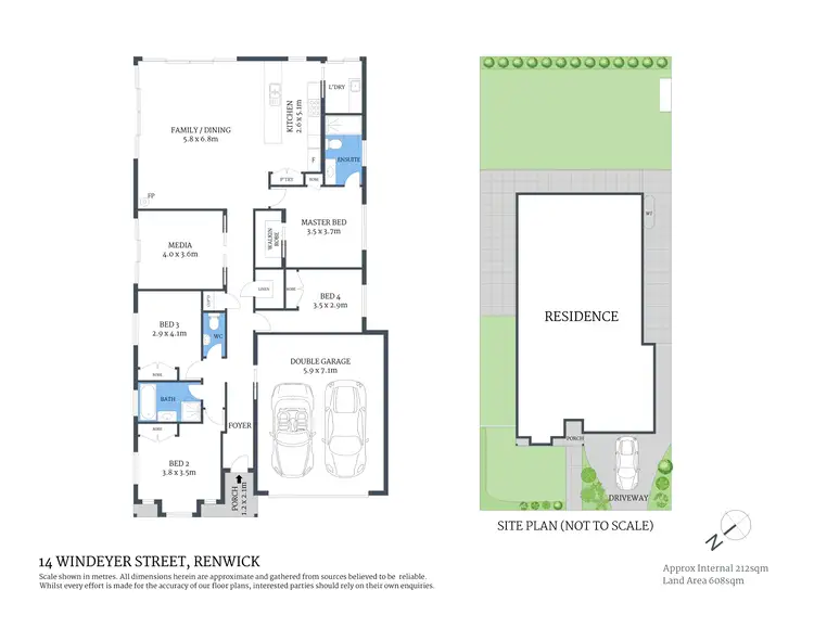 Floorplan of Homely house listing, 14 Windeyer Street, Renwick NSW 2575