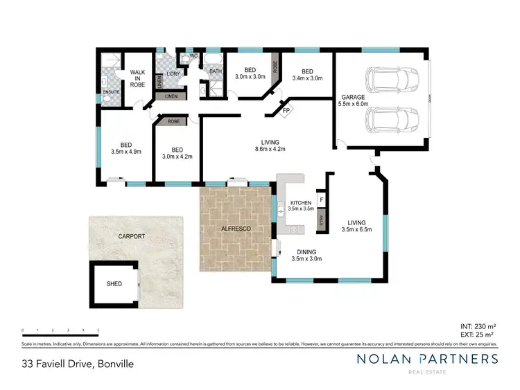 Floorplan of Homely house listing, 33 Faviell Drive, Bonville NSW 2450