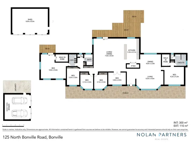 Floorplan of Homely rural property listing, 125 North Bonville Road, Bonville NSW 2450
