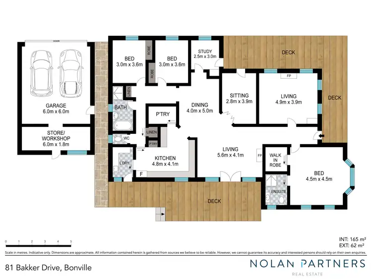 Floorplan of Homely house listing, 81 Bakker Drive, Bonville NSW 2450