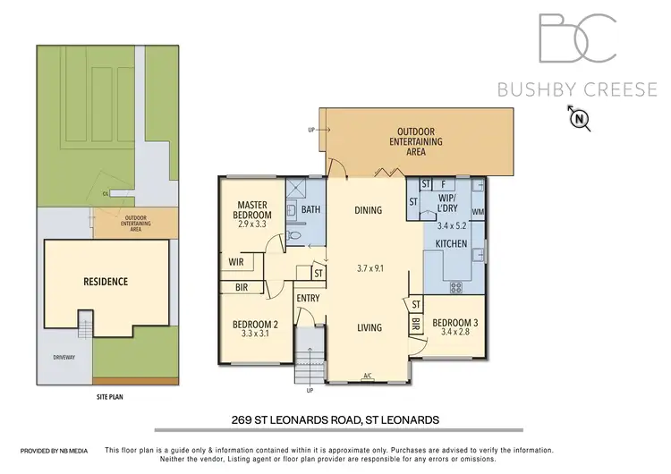 Floorplan of Homely house listing, 269 St Leonards Road, St Leonards TAS 7250