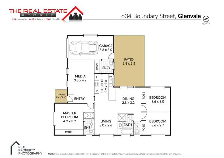 Floorplan of Homely house listing, 634 Boundary Street, Glenvale QLD 4350