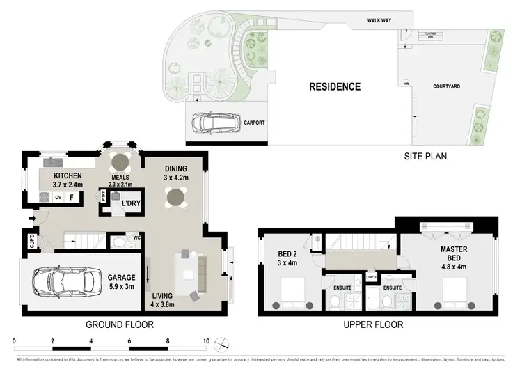 Floorplan of Homely townhouse listing, 35/30-34 Greenoaks Avenue, Cherrybrook NSW 2126