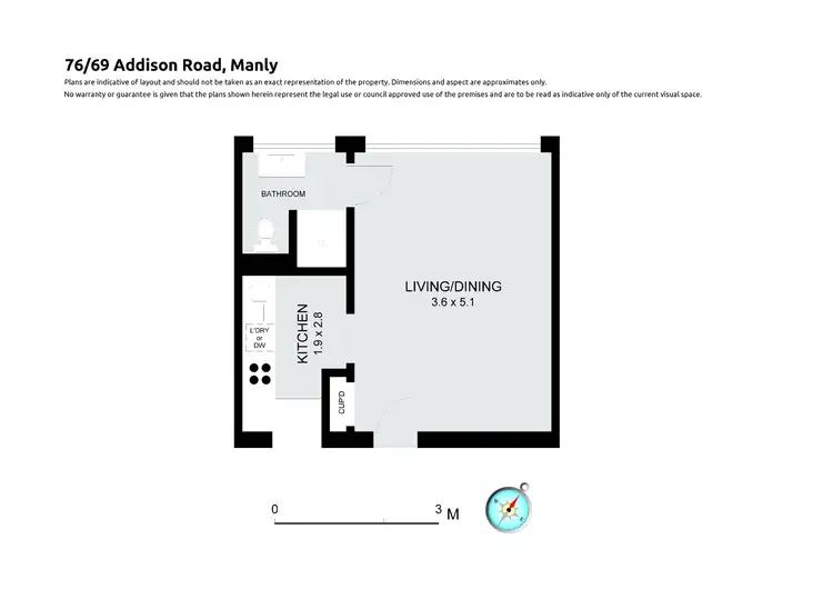 Floorplan of Homely apartment listing, 76/69 Addison Road, Manly NSW 2095
