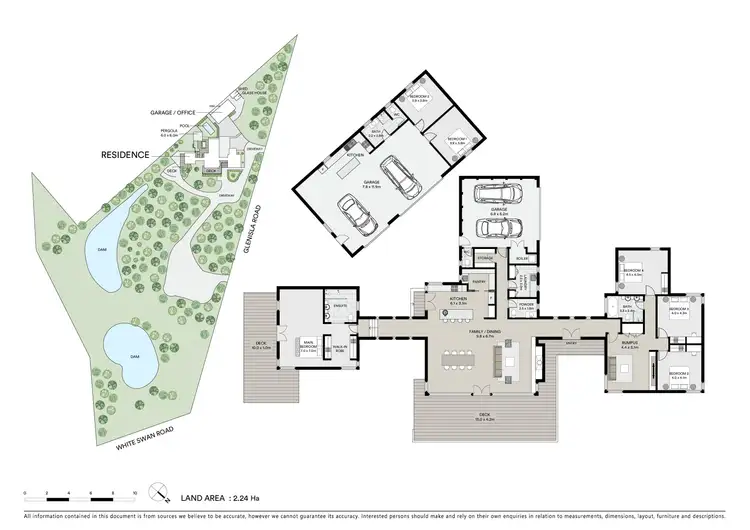 Floorplan of Homely house listing, 340 Glenisla Road, Glen Park VIC 3352