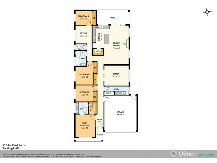 Floorplan of Homely house listing, 90 Fuller Road, North Wonthaggi VIC 3995