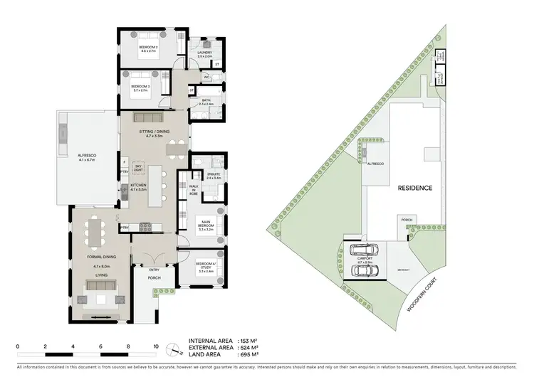 Floorplan of Homely house listing, 4 Woodfern Court, Highton VIC 3216