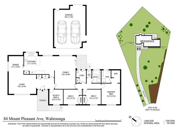 Floorplan of Homely house listing, 84 Mount Pleasant Avenue, Wahroonga NSW 2076