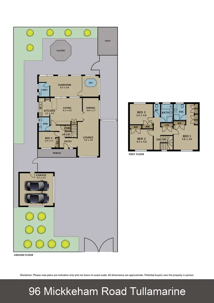 Floorplan of Homely house listing, 96 Mickleham Road, Tullamarine VIC 3043