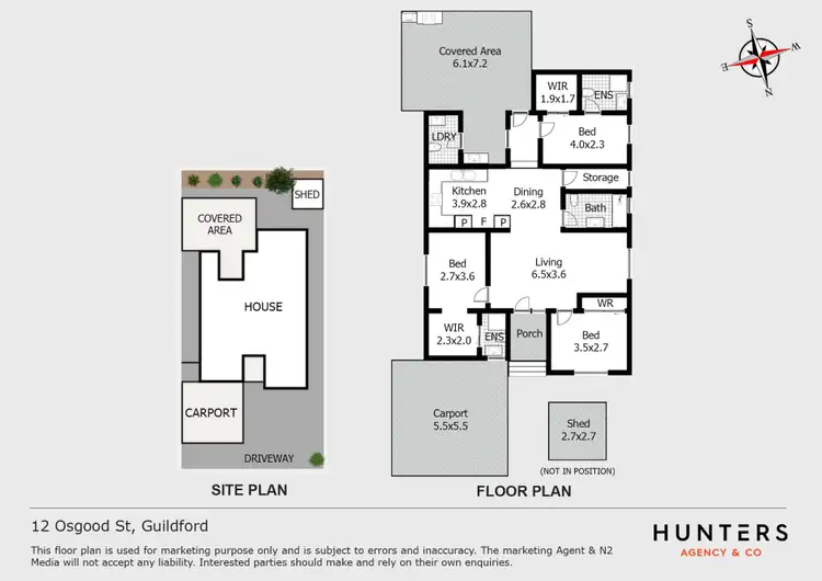 Floorplan of Homely house listing, 12 Osgood Street, Guildford NSW 2161