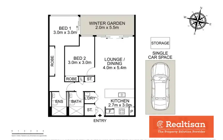 Floorplan of Homely apartment listing, 1801/13 Halifax Street, Macquarie Park NSW 2113