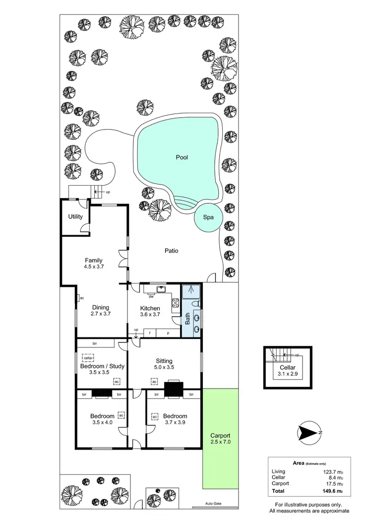 Floorplan of Homely house listing, 13 Elizabeth Street, Norwood SA 5067