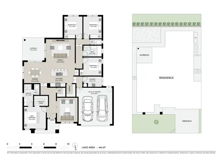 Floorplan of Homely house listing, 2 Ambience Place, Brown Hill VIC 3350