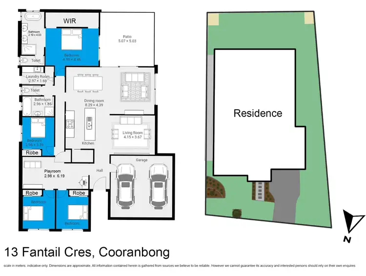 Floorplan of Homely house listing, 13 Fantail Crescent, Cooranbong NSW 2265