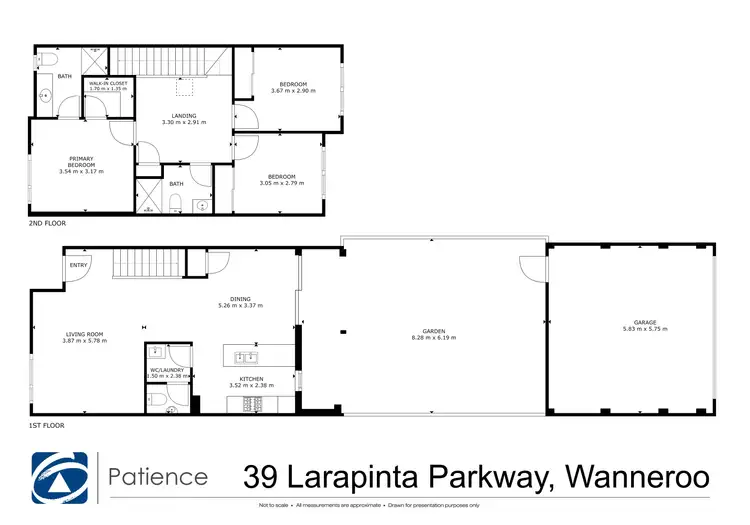 Floorplan of Homely house listing, 39 Larapinta Parkway, Wanneroo WA 6065