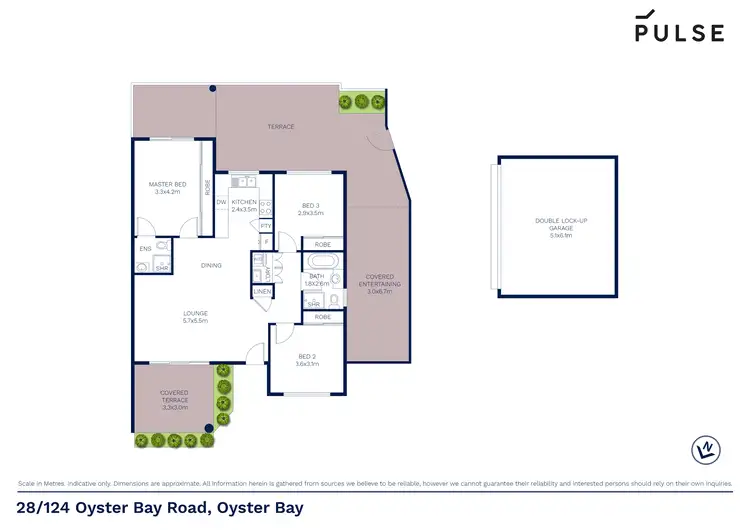 Floorplan of Homely apartment listing, 28/124-128 Oyster Bay Road, Oyster Bay NSW 2225
