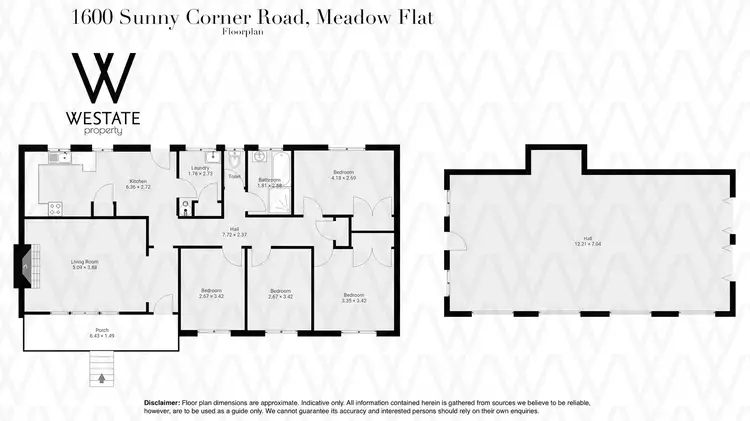 Floorplan of Homely rural property listing, 1600 Sunny Corner Road, Meadow Flat NSW 2795