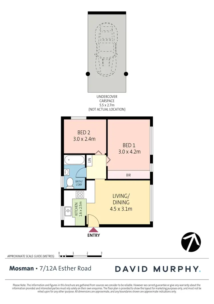 Floorplan of Homely apartment listing, 7/12A Esther Road, Mosman NSW 2088