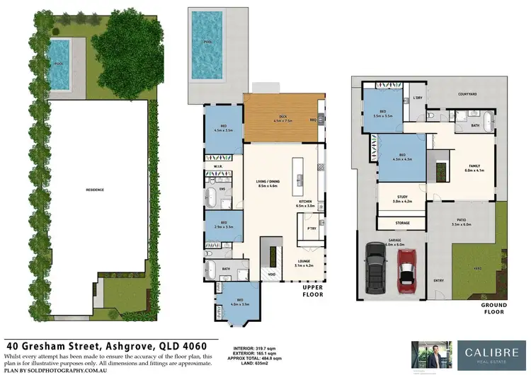 Floorplan of Homely house listing, 40 Gresham Street, Ashgrove QLD 4060