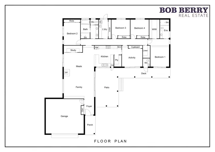 Floorplan of Homely house listing, 9 Huckel Street, Dubbo NSW 2830