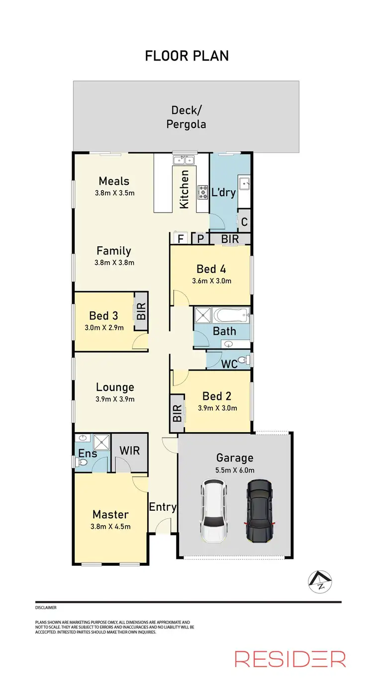 Floorplan of Homely house listing, 98 Waterview Drive, Mernda VIC 3754