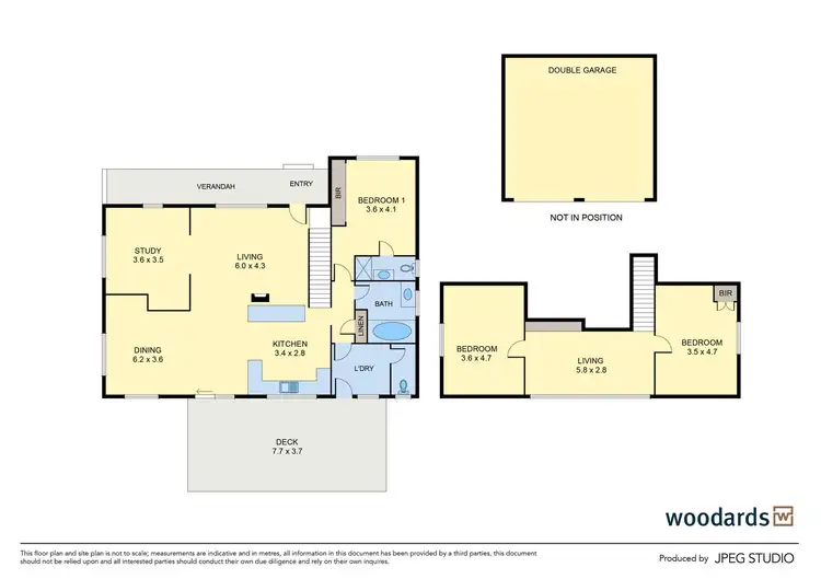 Floorplan of Homely house listing, 12 Trewhella Drive, Newham VIC 3442