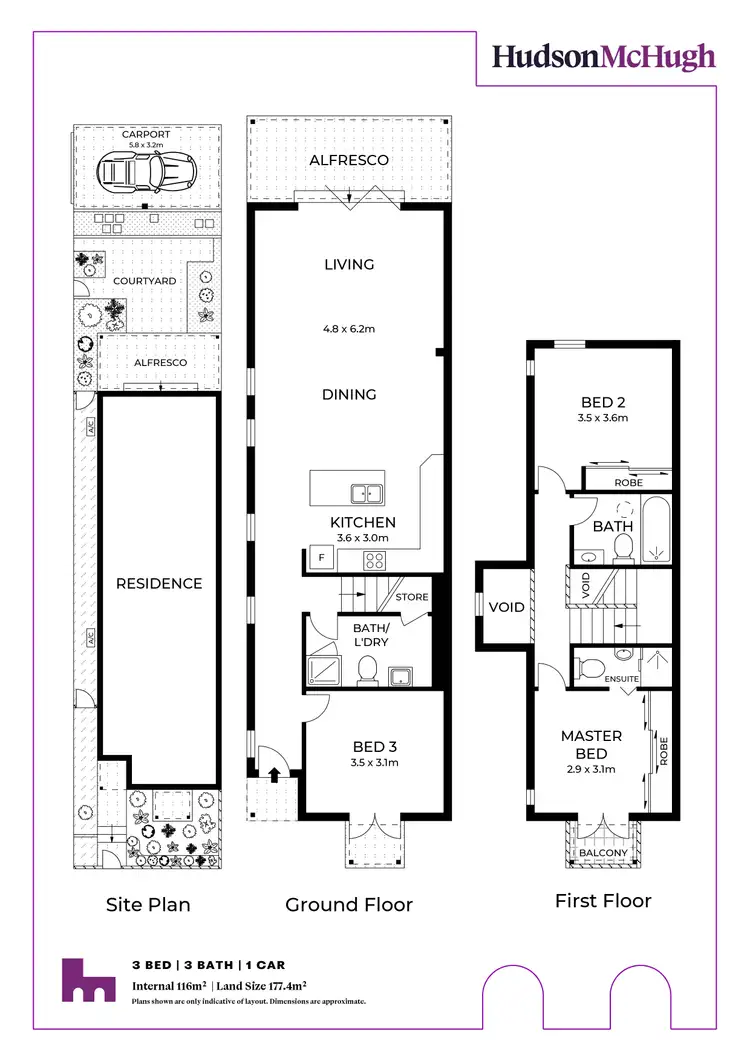 Floorplan of Homely house listing, 135 Allen Street, Leichhardt NSW 2040