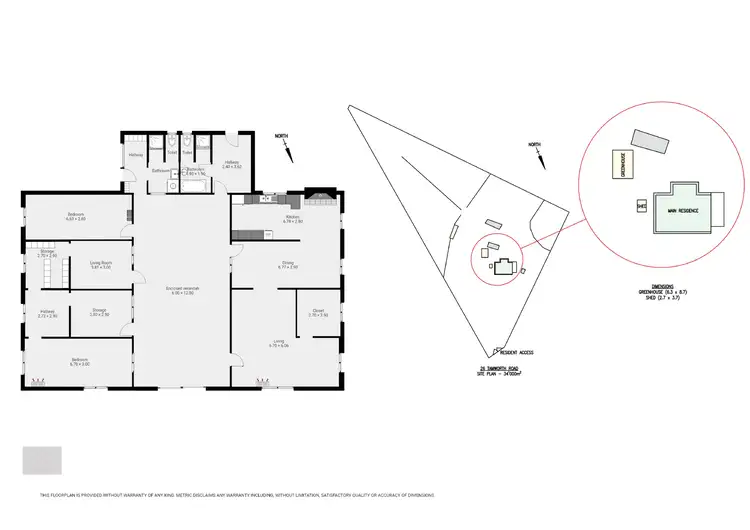 Floorplan of Homely house listing, 26 Tamworth Road, Whyalla SA 5600