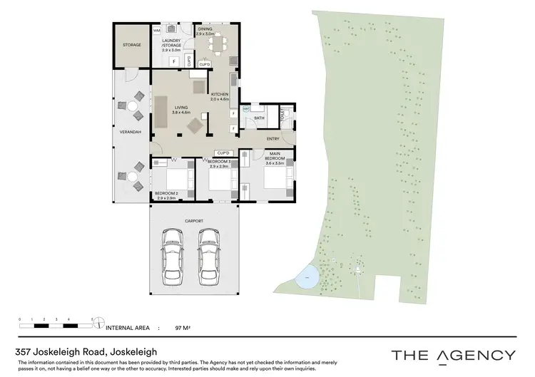 Floorplan of Homely house listing, 357 Joskeleigh Road, Joskeleigh QLD 4702