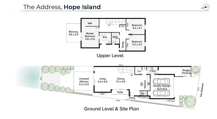 Floorplan of Homely house listing, 2631 The Address, Sanctuary Cove QLD 4212