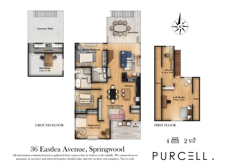 Floorplan of Homely house listing, 36 Eastlea Avenue, Springwood NSW 2777