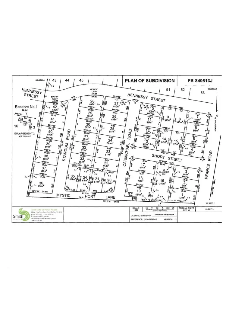 Floorplan of Homely land listing, LOT 31, 1 McRae Street, Port Campbell VIC 3269