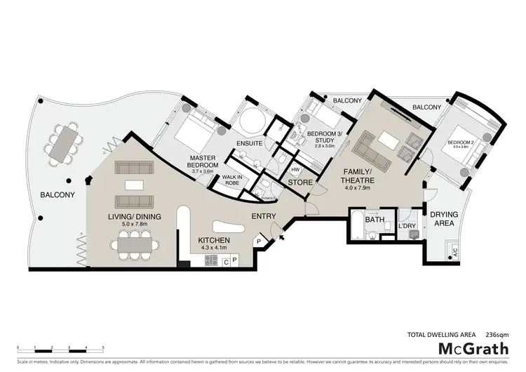 Floorplan of Homely apartment listing, 502/50 Picnic Point Esplanade, Maroochydore QLD 4558