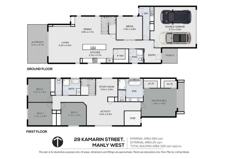 Floorplan of Homely house listing, 29 Kamarin Street, Manly West QLD 4179