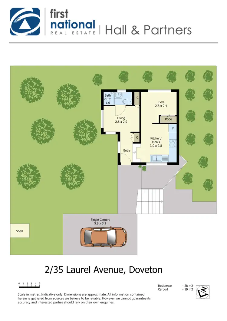 Floorplan of Homely unit listing, 2/35 Laurel Avenue, Doveton VIC 3177