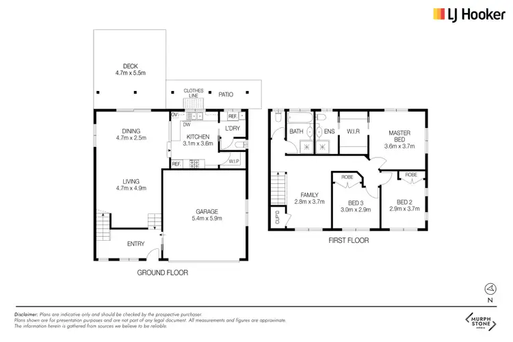 Floorplan of Homely townhouse listing, 4/9 Parr Place, Karabar NSW 2620