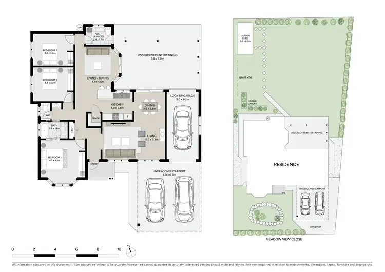 Floorplan of Homely house listing, 4 Meadow View Close, Boambee East NSW 2452